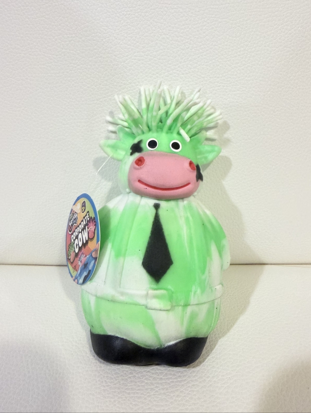 Ja-ru Irre-Squishtible Corporate Cow